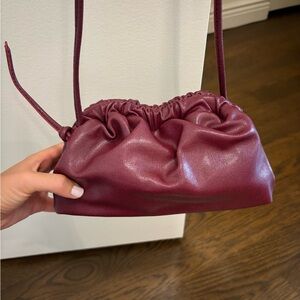 Maroon mansur Gabriel bag. Never been worn.